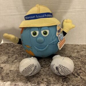 Harcourt School Publishers Globe Plush Vintage Stuff animal Earth Education